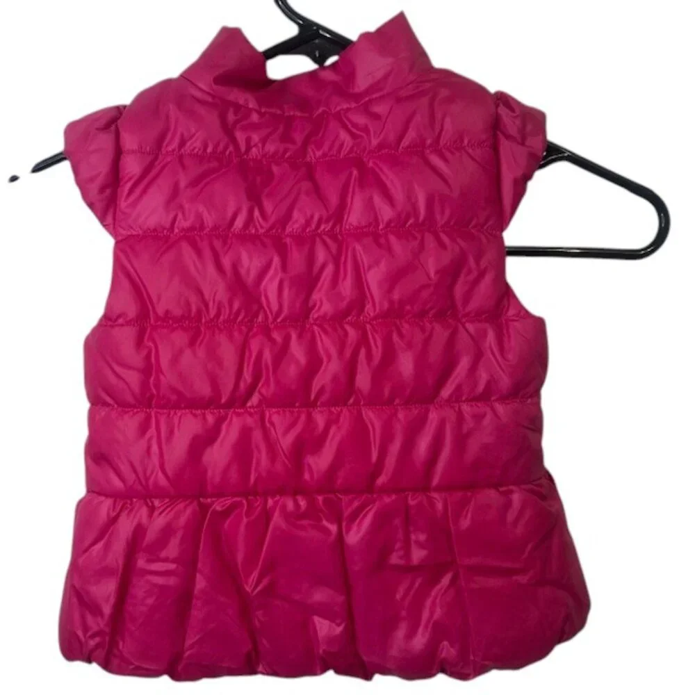 Magenta Toddler‎ Girls Nautica Puffer Vest Size 18 months